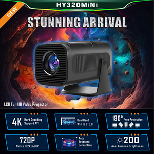 Xách tay 1080P HD Thông Minh chiếu với loa mới Mini rạp hát tại nhà 720p <span class=keywords><strong>LCD</strong></span> chiếu ngắn ném 4k chiếu - Product Image 2