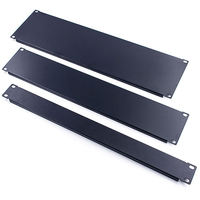 Panneau vierge personnalisé de 19 pouces 1U/2U/3U/4U pour montage en rack, avec trous, en acier laminé à froid, revêtu par poudre, pour armoire réseau et rack de serveur, couleur personnalisée