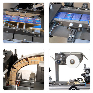 BT-160 120 Bag/Min Transparent Film Perfume Bar Chocolate Soap Box Carton X- <b>Fold</b> Cigarette Pack Cellophane Packing Machine - Product Image 5