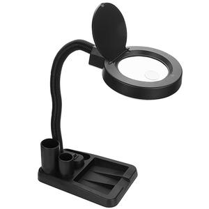 Lampe de bureau LED Microscope de réparation <span class=keywords><strong>électronique</strong></span> <span class=keywords><strong>Loupe</strong></span> de vieil homme Vente chaude en Chine Agrandir Lunettes de lecture <span class=keywords><strong>Loupe</strong></span> - Product Image 1