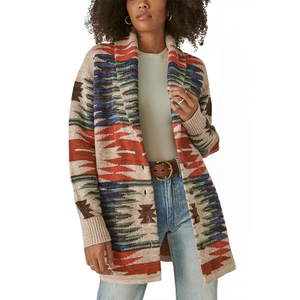 no boundaries aztec cardigan