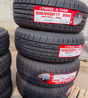Neumático de Auto de 17 Pulgadas, Tres A, 205 215 225 235 245 255 265 40 45 50 55 60 65 70R17, para Ruedas de Vehículos de Pasajeros