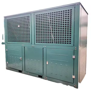 Condensing unit high efficiency deep freezer panel storage cold room for food milk chemical industry