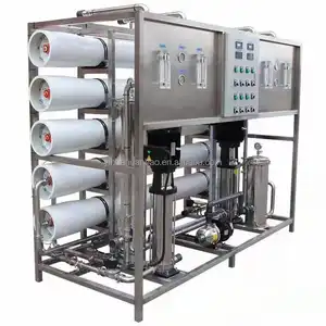 Sistema de ósmosis inversa, sistema de purificación de agua con filtro UV, maquinaria industrial de tratamiento de agua potable