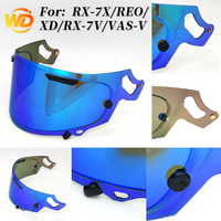 Nouvelle visière de remplacement pour casques intégraux Arai RX-7X XD NEO ASTRO-GX - Résistante aux rayures, imperméable, protection UV, moto