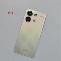 Cache arrière en verre pour batterie Xiaomi Redmi Note 13 Note13 4G, avec lentille d'appareil photo, boîtier de remplacement