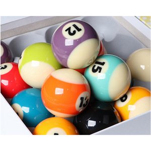 Juego de Bolas de Billar YANMEIYA de 16 Piezas, Tamaño Torneo, Material de Resina, para Uso en Partidos - Product Image 3