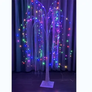 Fashion Lite 5 FT LED beleuchtete Trauerweide Baum Fernbedienung RGB Lichter Baum Weihnachten LED Lichter