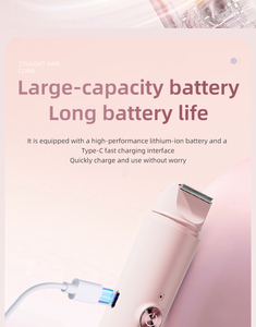 Alat Cukur Rambut Wanita 2 in 1 Elektrik, USB Rechargeable, Sensor Lampu, Penghilang Bulu Wanita, Pencukur Tanpa Rasa Sakit, Mini Shaver, Pisau Cukur Tubuh & Wajah - Product Image 4