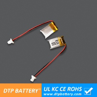 Baterai Lithium Polymer Pouch 581013 3.7V 50mAh Isi Ulang 2 Pin Grosir OEM ODM langsung dari pabrik