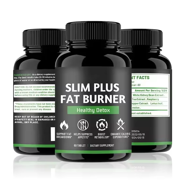 Bioby OEM Wholesale Green Tea & White Kidney Bean Extract Tablets Metabolism Energy Support Dietary Supplement 60 Count