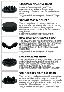 Più caldo Desktop grasso ridurre il rilassamento muscolare 5 teste G5 vibrazione macchina per massaggio del corpo - Product Image 3