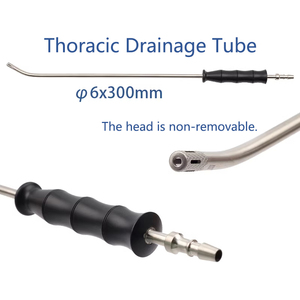 Tubo de succión para toracoscopio, tubo de succión y lavado, cabezal flexible recto/curvo, dispositivo de succión, instrumentos quirúrgicos - Product Image 3