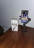 DDJI Marque Originale OSMO Mobile 7 Pro Stabilisateur de Cardan à Main 3 Axes OM 7P avec Rallonge Intégrée pour Téléphone Vlog