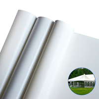 Lona de PVC para Carpas, 650GSM, Impermeable, Ignífuga, Recubierta de PVC, Venta al Por Mayor de Fábrica, Personalizable