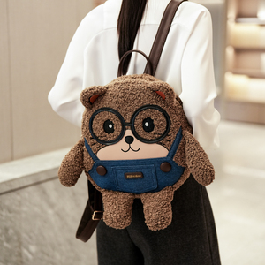 Mochila Premium con Diseño de Osito de Peluche para Mujer, Bolsa de Viaje de Gran Capacidad, Mochila Escolar Kawaii de Dibujos Animados - Product Image 5