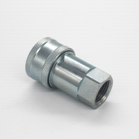 Acoplador de conexión rápida hidráulica de acero al carbono ISO5675, bola tipo Pioneer, reemplazo de la serie 4100, accesorio de Tractor, acoplador hidráulico