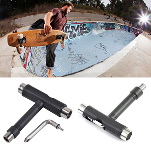 Kit de llave de monopatín en forma de T, herramientas de reparación de patinete eléctrico, <span class=keywords><strong>Mini</strong></span> llave en L, accesorios de montaje de monopatín - Product Image 2