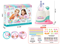 Nouveau bricolage créatif en plastique collant balle amusant ballon gonfleur éducatif enfants jeu jouet Machine
