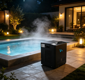 Quick Cooling Compact Water Chiller Ice <b>Bath</b> Cold Plunge Tub Tank Indoor Outdoor Fitness Therapy - Product Image 1