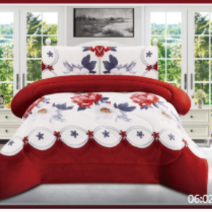 Housse de couette et taie d'oreiller quatre saisons en coton, motif imprimé 2026, confortable, douce et chaude - Product Image 2