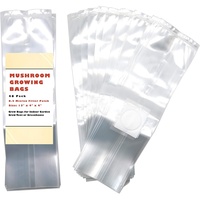 Sacs de culture de champignons extra épais 13x4x4 avec filtre de 0,2 m pour mycélium de seigle et substrat, pour le shopping ou les cadeaux