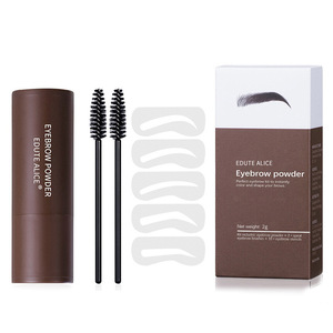 Poudre de finition de délié modifier sourcil façonnage poudre pochoir maquillage Contour poudre sourcils timbre - Product Image 6