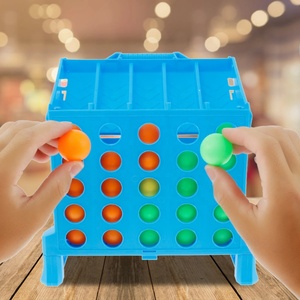 4枪连接棋盘游戏教育玩具5至7岁儿童家庭手指射击比赛游戏 - Product Image 2