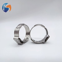 Colliers de serrage à une seule oreille en acier inoxydable poli pour usage industriel – Prix fournisseur usine