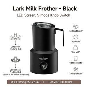 Espumador de Leche Automático ZeroHero para Latte, Cappuccino, Macchiato y Chocolate Caliente - Product Image 1