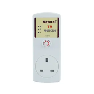 Natural TV Protector UK Type 5A/7A/10A/13A/15A/16A 230v surge protector socket tv voltage protector sense