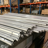 Aksesoris Pagar Elektronik Tiang Penyangga Bentuk L dari Paduan Aluminium - Kit Pagar Elektronik Pulse (Model TT)