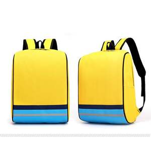 Mochila con logotipo personalizado con forro de nailon, mochila impermeable para estudiantes al aire libre para viajes, uso informal, estilo moderno, cierre de cremallera - Product Image 4