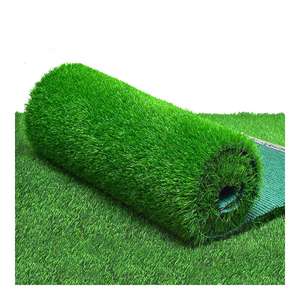 <span class=keywords><strong>Tapis</strong></span> en gazon synthétique PE imperméable de 25 mm, à motifs 3D, résistant aux UV, vert doux, gazon artificiel pour jardins extérieurs, cours - Product Image 6