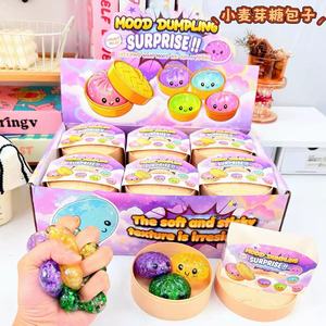 Juguetes Antiestrés de Dumplings con Purpurina, 12 Unidades por Caja, Mini Dumplings Blandos, Juguetes de Malta Misteriosos para Halloween, Alivio del Estrés - Product Image 5