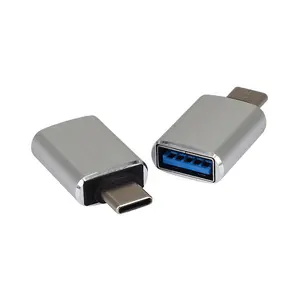 移动Usb适配Usb Type C 3.1公到Usb 3.0母Otg适配器