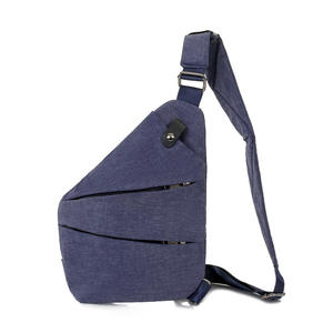 Sac de poitrine antivol pour homme, sacoche d'épaule de voyage et d'affaires, étui de rangement numérique sécurisé - Product Image 5