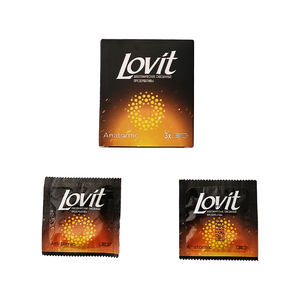 Latex-Kondom Hohe Qualität Bester Fruchtgeschmack Kondom für Männer aus Natürlichen Materialien CE-Zertifiziert Kondome 3er-Pack mit Eigenem Logo - Product Image 3