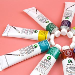 170ml Oil <b>Paint</b> Single Aluminum Tube High-quality Paintings for Artist Pigment Art Supplies - Product Image 5