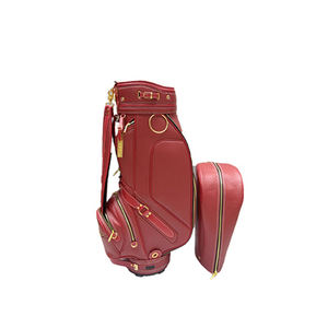 Bolsa <span class=keywords><strong>de</strong></span> viaje <span class=keywords><strong>de</strong></span> cuero roja personalizada, bolso <span class=keywords><strong>de</strong></span> <span class=keywords><strong>Golf</strong></span> <span class=keywords><strong>Boston</strong></span> con cubierta impermeable - Product Image 3