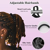 Vente en gros d'attaches à cheveux personnalisées réglables en satin de soie pour filles bandeaux à cheveux réutilisables ultra longs en satin chouchous