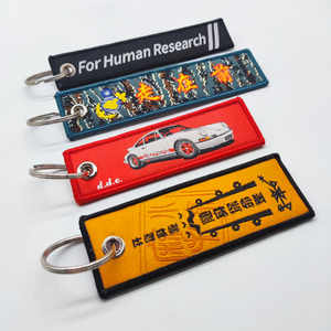Llaveros Bordados Personalizados <span class=keywords><strong>de</strong></span> Marca OEM para Motocicletas, Llavero Bordado Tipo Jet Tag para <span class=keywords><strong>Autos</strong></span>, Regalos y <span class=keywords><strong>Promociones</strong></span> - Product Image 5