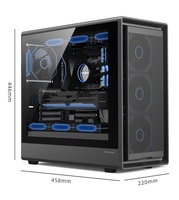 Newly High Quality Gaming PC Desktop Computer Gaming ATX Full Tower PC Case Computer Case Cabinet Cases with USB3.0