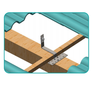 Sistema de Montaje Solar a <span class=keywords><strong>Precio</strong></span> de Fábrica, Gancho de Acero Inoxidable para Techo de Lámina Trapezoidal, Soportes para Paneles <span class=keywords><strong>Solares</strong></span> |   Letrero Artístico - Product Image 1