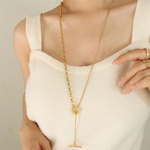 สินค้าขายดี สร้อยคอปรับระดับได้ สแตนเลส พร้อมตัวล็อกแบบ OT - Product Image 3