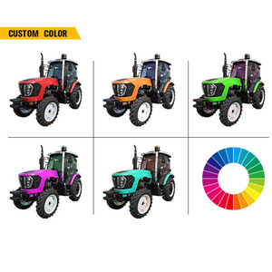 Envío Gratis, Tractor Agrícola Pequeño de 50HP, 80HP, 100HP, 4WD, con Cabina, para Jardín o Mini Granja - Product Image 3