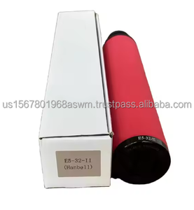 ตัวกรองอากาศอลูมิเนียมและโลหะ E5-32-II ที่มีความแม่นยำสูงสำหรับคอมเพรสเซอร์อุตสาหกรรมที่มีเครื่องเป่าลมและมอเตอร์ - Product Image 3