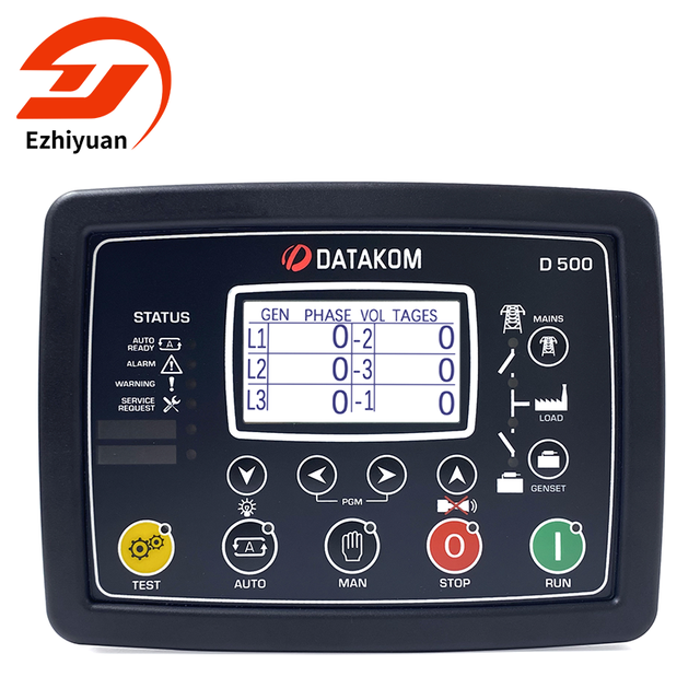 D500 DATAKOM Original Generator Automatic Mains Failure Control Panel/AMF Controller D500 MK3