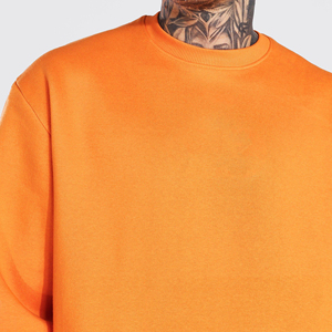 Sudadera Extra Grande de Algodón para Hombre, Estilo Minimalista, Color Sólido, con Estampado Digital, para Vacaciones de Invierno - Product Image 6