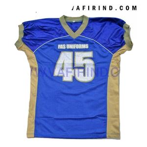 Tackle Twill Custom American Football Jersey Transpirable Tallas grandes Sublimado Uniforme Conjuntos - Product Image 4